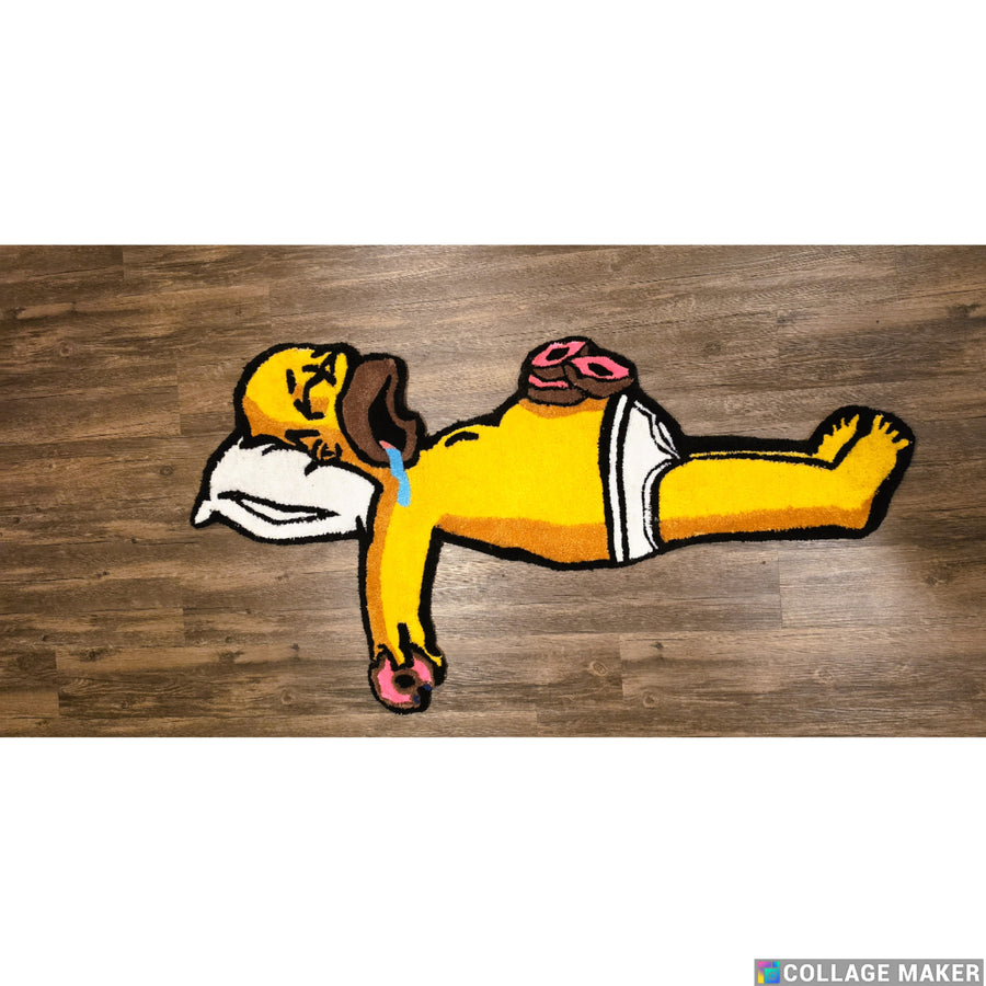 HOMER SIMPSON RUG