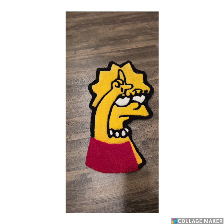 LISA SIMPSON RUG