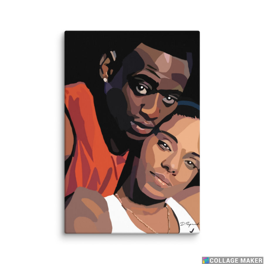 LOVE & BASKETBALL PAINTING