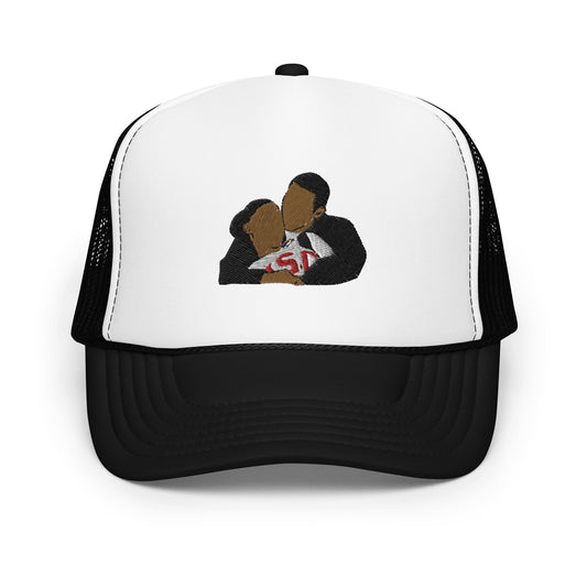 LOVE & BASKETBALL TRUCKER HAT