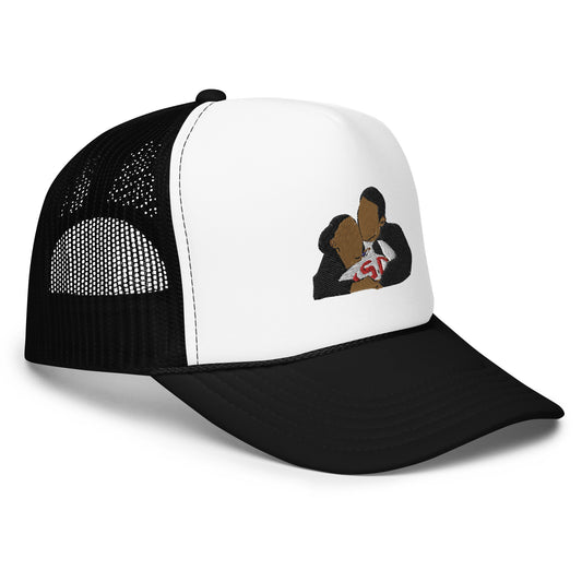 LOVE & BASKETBALL TRUCKER HAT